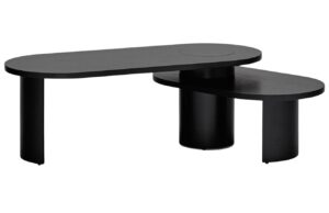 Čern&yacute; konferenčn&iacute; stolek Teulat Nori 120 x 85 cm