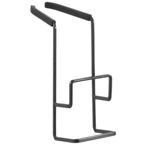 Čern&yacute; kovov&yacute; drž&aacute;k na houbičku Yamazaki Tower 6 x 16 cm