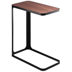 Čern&yacute; kovov&yacute; odkl&aacute;dac&iacute; stolek Yamazaki Tower 24 x 45 cm