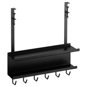 Čern&yacute; kovov&yacute; organiz&eacute;r na kabely Yamazaki Smart 43 x 11