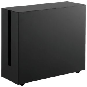 Čern&yacute; kovov&yacute; poj&iacute;zdn&yacute; box na kabely Yamazaki Tower 34