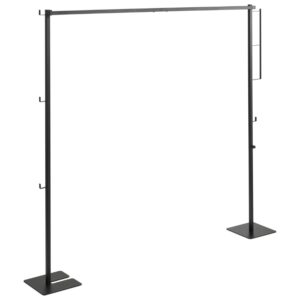 Čern&yacute; kovov&yacute; skl&aacute;dac&iacute; su&scaron;&aacute;k Yamazaki Tower 160 x 175 cm