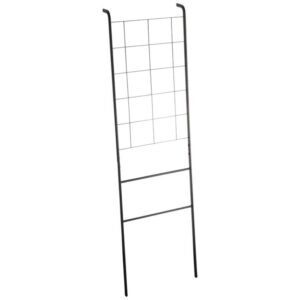 Čern&yacute; kovov&yacute; stojac&iacute; vě&scaron;&aacute;k Yamazaki Tower 160 x 45 cm