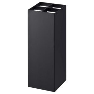 Čern&yacute; kovov&yacute; stojan na de&scaron;tn&iacute;ky Yamazaki Smart 30 cm