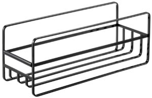 Čern&yacute; kovov&yacute; stojan na hrnky Yamazaki Tower 33 cm