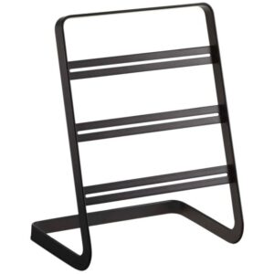 Čern&yacute; kovov&yacute; stojan na &scaron;perky Yamazaki Tower 21 cm