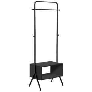 Čern&yacute; kovov&yacute; vě&scaron;&aacute;k Kave Home Celise 180 x 74 cm