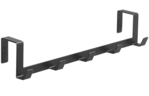 Čern&yacute; kovov&yacute; vě&scaron;&aacute;k na dveře Yamazaki Tower 30 cm