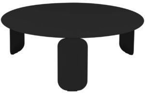 Čern&yacute; kovov&yacute; zahradn&iacute; konferenčn&iacute; stolek Fermob Bebop 80 cm