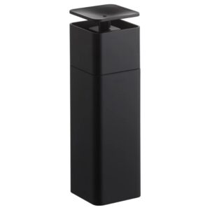 Čern&yacute; plastov&yacute; d&aacute;vkovač sapon&aacute;tu Yamazaki Tower