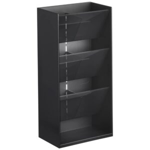 Čern&yacute; plastov&yacute; kosmetick&yacute; organiz&eacute;r Yamazaki Tower