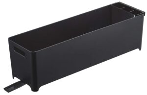 Čern&yacute; plastov&yacute; odkap&aacute;vač Yamazaki Tower 55