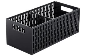 Čern&yacute; plastov&yacute; organiz&eacute;r Yamazaki Tower 15