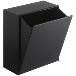 Čern&yacute; plastov&yacute; &uacute;ložn&yacute; box Yamazaki Film Hook 20 x 17 cm