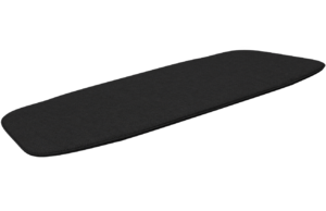 Čern&yacute; podsed&aacute;k HOUE Paon 100 x 40 cm