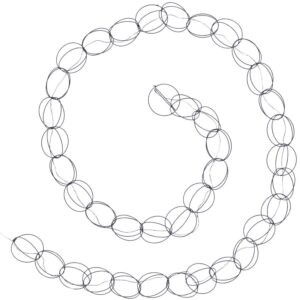 Čern&yacute; světeln&yacute; LED řetěz Kave Home Stelly 1