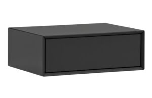 Čern&yacute; z&aacute;věsn&yacute; nočn&iacute; stolek Teulat Platt 55 x 40 cm