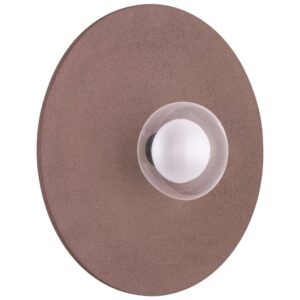 Červenohněd&eacute; n&aacute;stěnn&eacute; světlo Nova Luce Vrahos