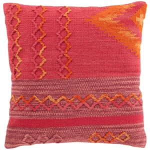 Červen&yacute; bavlněn&yacute; pol&scaron;t&aacute;ř J-line Ebby 44 x 44 cm