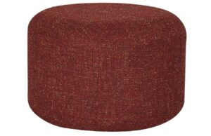 Červen&yacute; čalouněn&yacute; puf H&uuml;bsch Marshmellow 52 cm