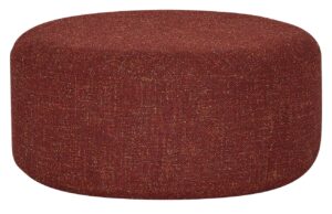 Červen&yacute; čalouněn&yacute; puf H&uuml;bsch Marshmellow 70 cm