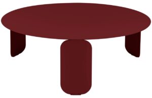 Červen&yacute; kovov&yacute; zahradn&iacute; konferenčn&iacute; stolek Fermob Bebop 80 cm