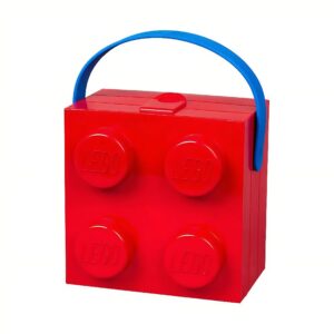 Červen&yacute; svačinov&yacute; box s rukojet&iacute; LEGO&reg; Storage 16