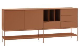 Cihlov&aacute; komoda Teulat Platt 220 x 45 cm