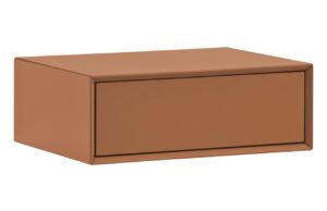 Cihlov&yacute; z&aacute;věsn&yacute; nočn&iacute; stolek Teulat Platt 55 x 40 cm