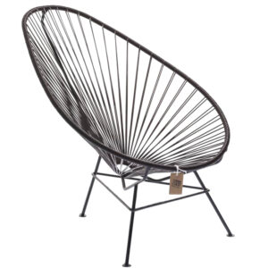 Čokol&aacute;dově hněd&eacute; zahradn&iacute; křeslo Acapulco