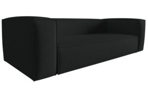 Cosmopolitan Design Antracitově &scaron;ed&aacute; čtyřm&iacute;stn&aacute; pohovka Mackay 230 cm