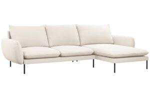 Cosmopolitan Design B&eacute;žov&aacute; boucl&eacute; rohov&aacute; pohovka Vienna 255 cm