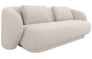 Cosmopolitan Design B&eacute;žov&aacute; čalouněn&aacute; dvoum&iacute;stn&aacute; pohovka Camden 169 cm