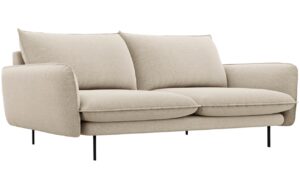 Cosmopolitan Design B&eacute;žov&aacute; čalouněn&aacute; trojm&iacute;stn&aacute; pohovka Vienna 200 cm