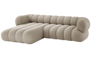 Cosmopolitan Design B&eacute;žov&aacute; rohov&aacute; pohovka Koge 270 cm