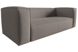 Cosmopolitan Design Hněd&aacute; trojm&iacute;stn&aacute; pohovka Mackay 200 cm