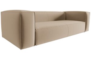 Cosmopolitan Design P&iacute;skově hněd&aacute; sametov&aacute; čtyřm&iacute;stn&aacute; pohovka Mackay 230 cm