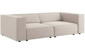 Cosmopolitan Design Sametov&aacute; pohovka Arendal 204 cm