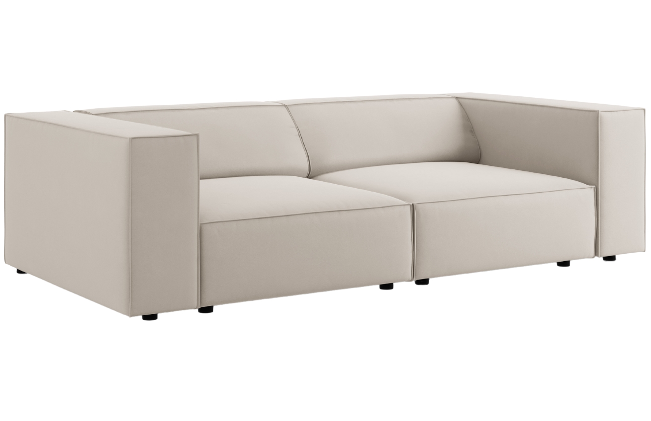 Cosmopolitan Design Sametová pohovka Arendal 204 cm