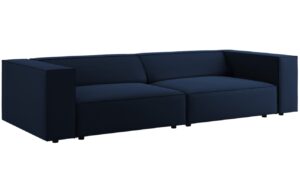 Cosmopolitan Design Sametov&aacute; pohovka Arendal 244 cm