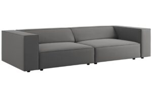 Cosmopolitan Design Sametov&aacute; pohovka Arendal 244 cm