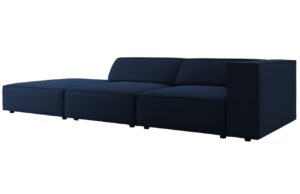 Cosmopolitan Design Sametov&aacute; pohovka Arendal 262 cm