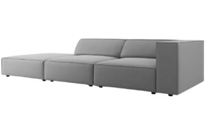 Cosmopolitan Design Sametov&aacute; pohovka Arendal 262 cm