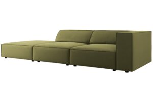 Cosmopolitan Design Sametov&aacute; pohovka Arendal 262 cm