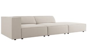 Cosmopolitan Design Sametov&aacute; pohovka Arendal 262 cm