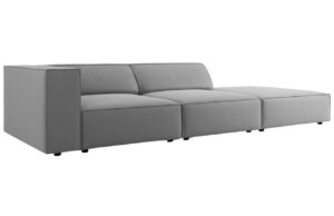 Cosmopolitan Design Sametov&aacute; pohovka Arendal 262 cm