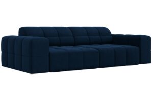 Cosmopolitan Design Sametov&aacute; pohovka Chicago 204 cm
