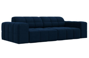 Cosmopolitan Design Sametov&aacute; pohovka Chicago 244 cm