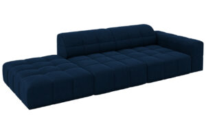 Cosmopolitan Design Sametov&aacute; pohovka Chicago 262 cm