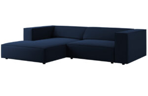 Cosmopolitan Design Sametov&aacute; rohov&aacute; pohovka Arendal 224 cm